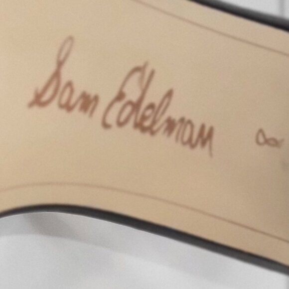 Sam Edelman Odila Sandal Black Leather Shoe Women's Size 7.5 - Picture 9 of 9